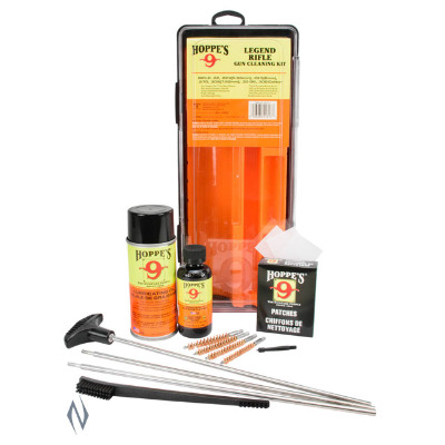 Cleaning Kit - Hoppes Legend Cleaning Kit Boxed Universal Rifle with Brushes