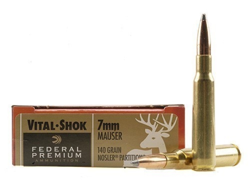 Ammo - 7mm Mauser - Federal 140gr Partition / 20pk