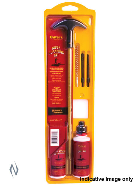 Cleaning Kit - Outers .22 Rifle