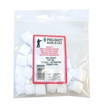 Flannel Patch  - 17-22rf Pro-Shot / 500pk