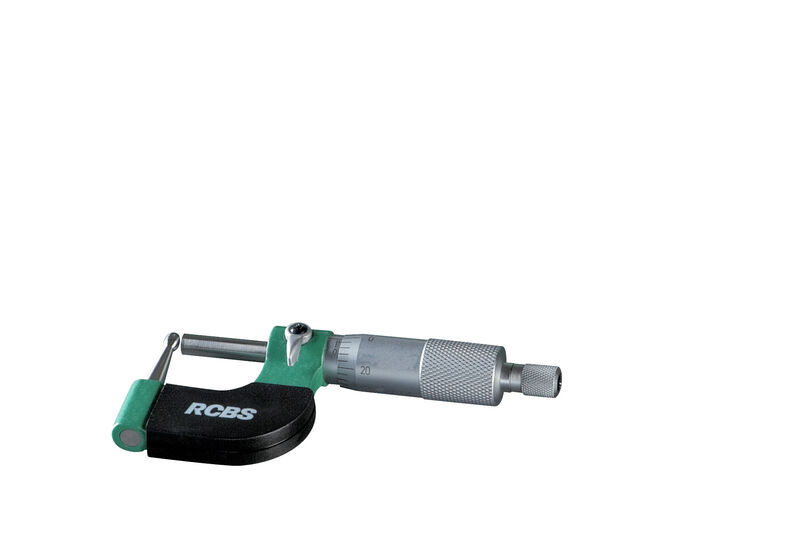Vernier Ball Micrometre/Micrometer - RCBS 0-1