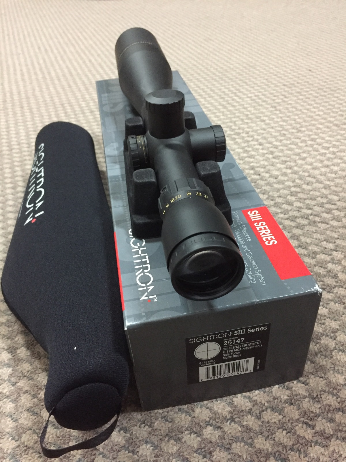 Scope - Sightron SIIISS 8-32x56 Tar Dot