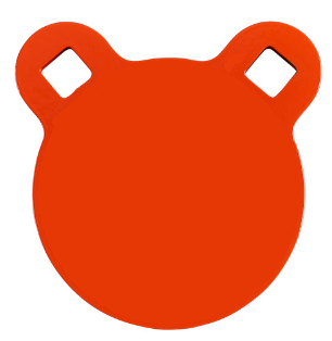 Target - AR500 Centrefire  Rifle Steel Target Gong 3/8