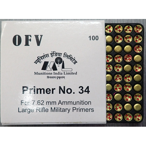 Primer - #34 LR 7.62 NATO / 100pk