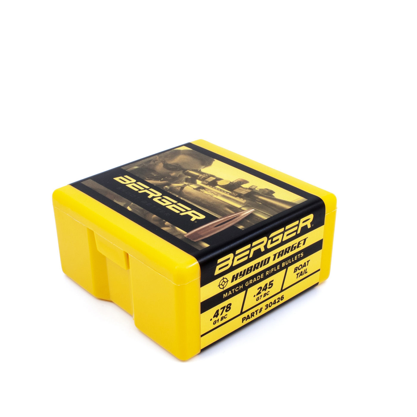 Projectile  - 30cal - Berger 155gr Hybrid / 100pk