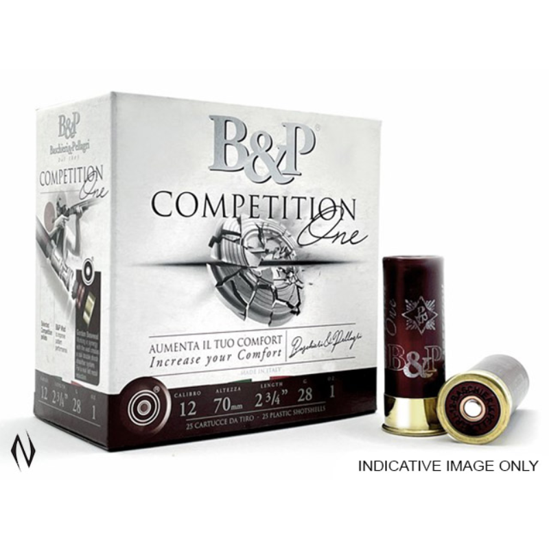 Ammo - 12Ga - B&P 28g Comp One #7.5 1250fps / 25pk