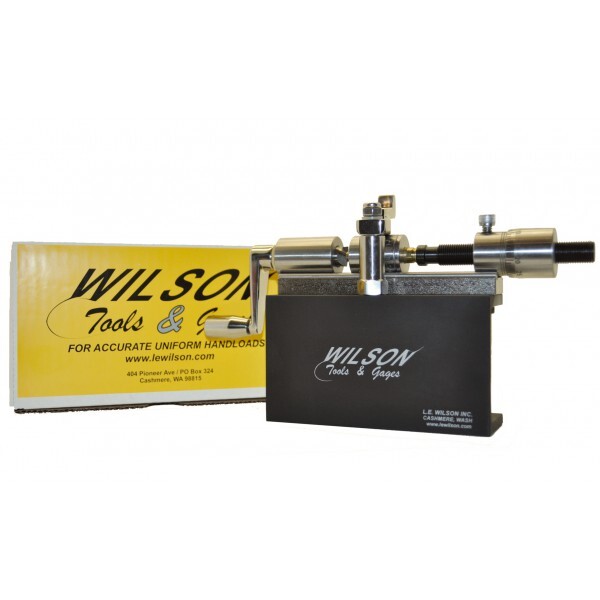 Case Trimmer Kit - Wilson Micrometer Adjustment Stainless
