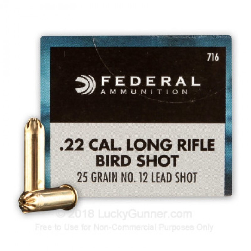 Ammo - 22LR - Federal 25gr Birdshot - 50pk
