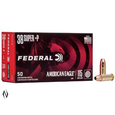 Ammo - 38Super - American Eagle 115gr HP / 50pk