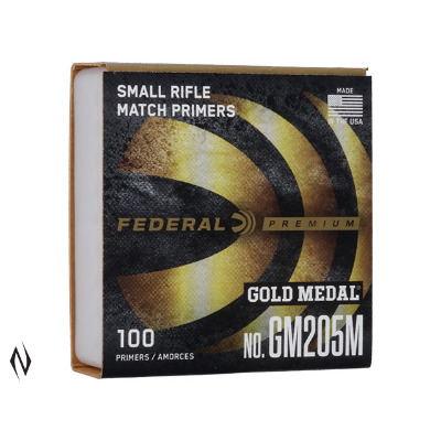 Primers - Federal SR #205M Gold Medal Match - 1000pk