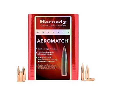 Proj - 22cal - Hornady 69r AeroMatch HPBT / 500pk