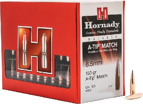 Proj - 6.5mm - Hornady 153gr A-Tip / 100pk