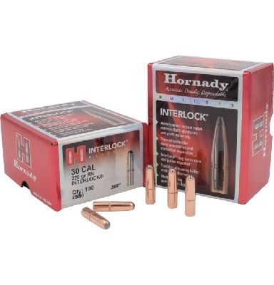 Projectile - 30cal - Hornady 220gr SP RN / 100pk