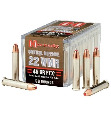 Ammo - 22WMR - Hornady 45gr FTX / 50pk