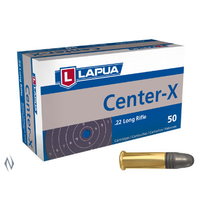 Ammo - 22LR - Lapua Centre-X 40gr 1073fps / 50pk
