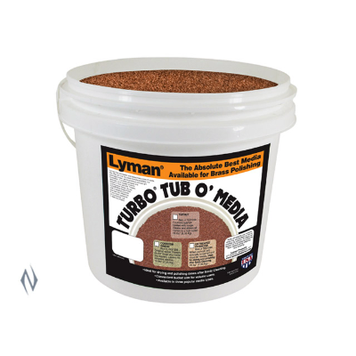 Case Tumbler Media - Lyman Tuff Nut Plus 18lb Bucket