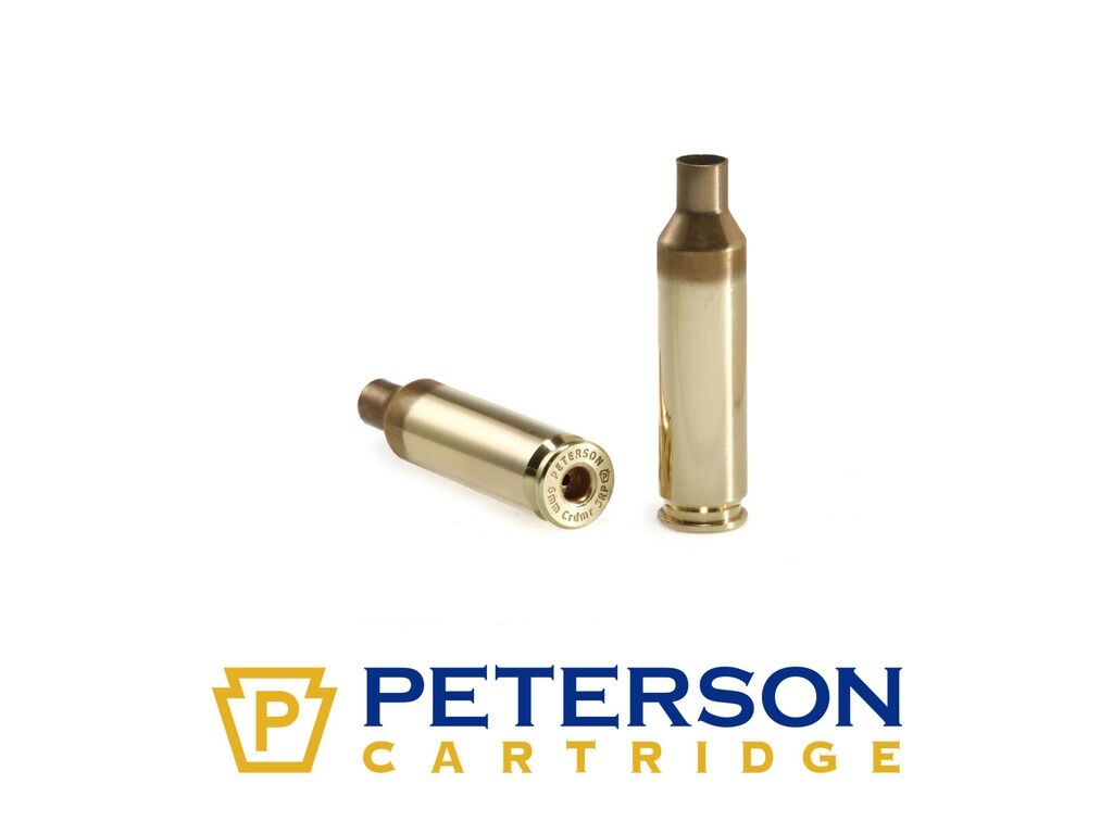 Brass - Peterson 6mm Creedmoor SRP / 50pk