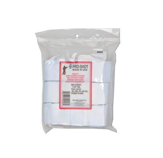 Flannel Patch  - 38-45cal Pro-Shot Square / 750pk