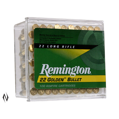 Ammo - 22lr - Remington 40gr RN Golden Bullet 1255fps / 100pk