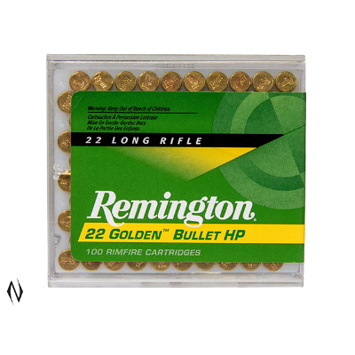 Ammo - 22lr - Remington 36gr HP Golden Bullet 1280 fps / 100pk
