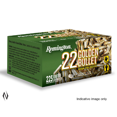Ammo - 22lr - Remington 36gr HP Golden Bullet 1280 fps / 225pk