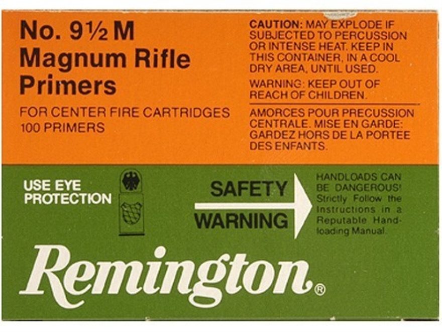 Primers - Remington LRM #9½M / 100pk