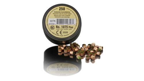 Percussion Caps - 4.47mm RWS #1075 (#11) Ribbed Plus / 250pk