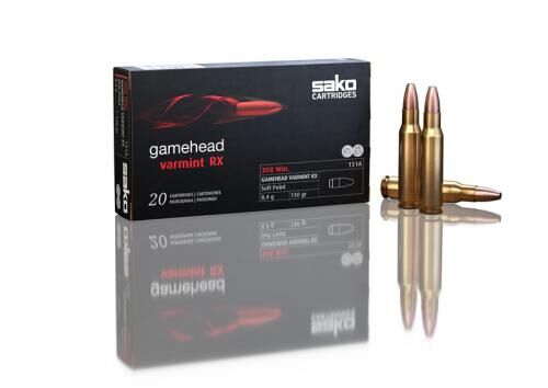 Ammo - 30-06 Springfield - Sako 130gr Gamehead Varmint / 20pk