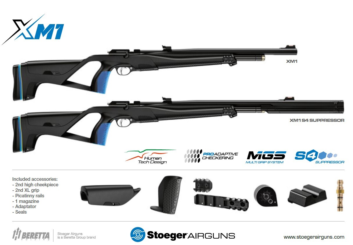 Air Rifle - Steoger 22cal XM1 PCP Combo