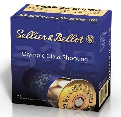 Ammo - 12ga - S&B 24g Trap #7 / 25pk