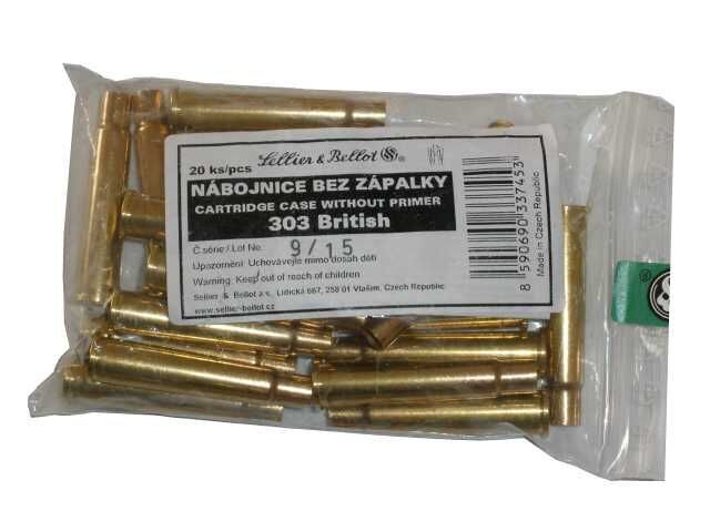 Brass - S&B 303 British / 20PK