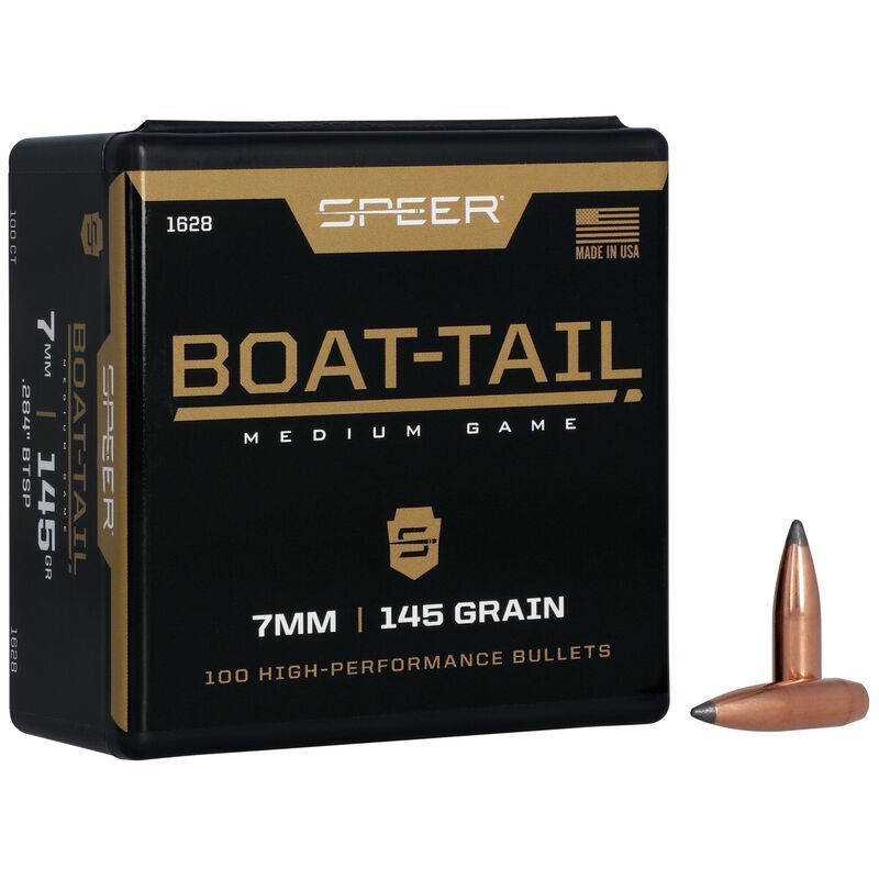 Projectile - 7mm - Speer 145gr BoatTail / 100pk