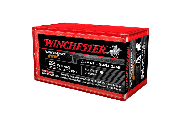 Ammo - 22WMR - Winchester 30gr V-Max Varmint HV / 50pk