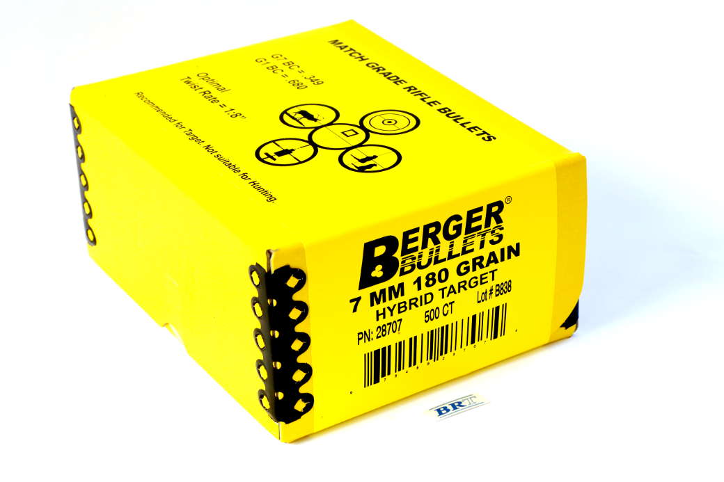 Proj - 7mm - Berger 190gr Long Rage Hybrid Target / 500pk